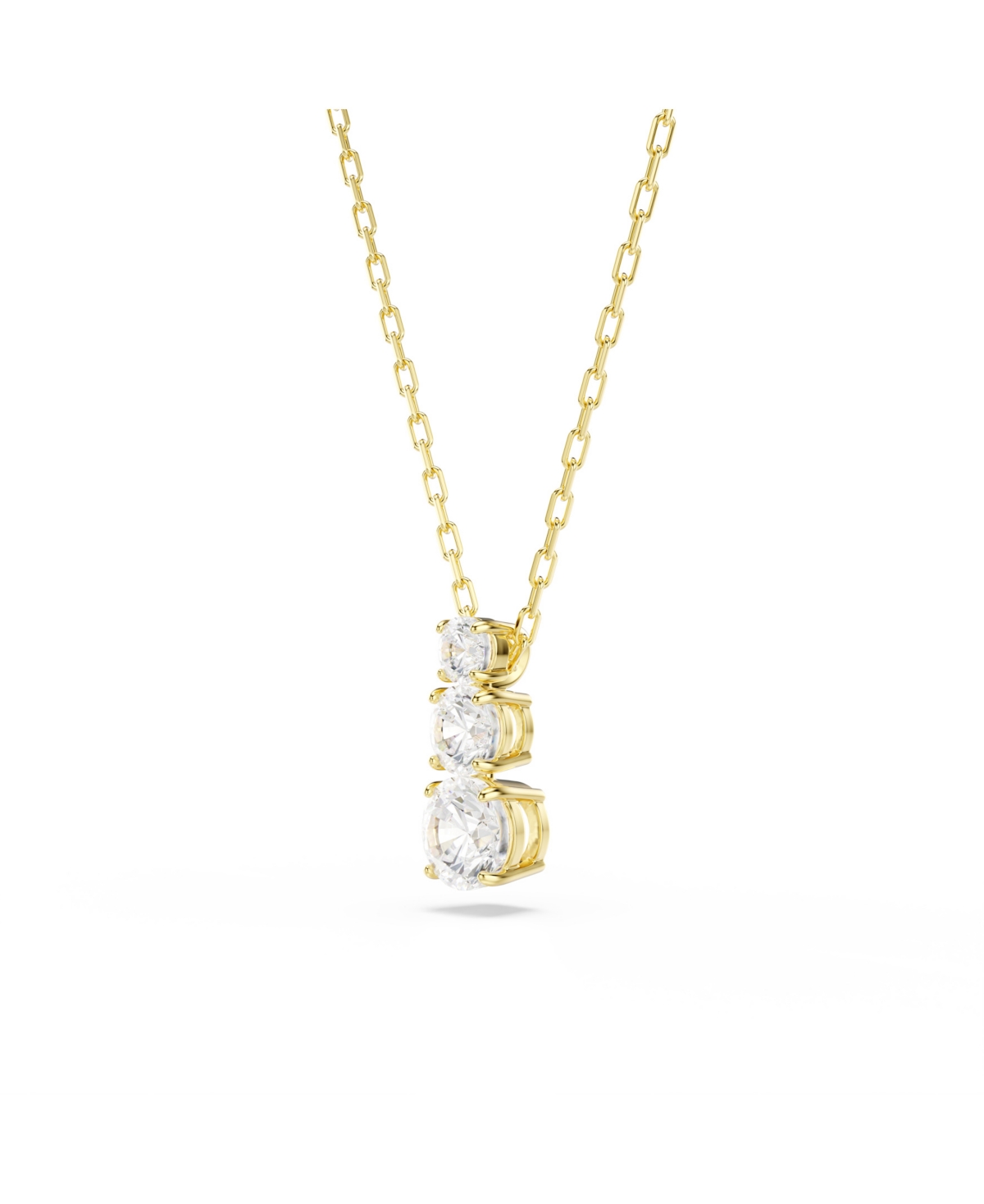 Swarovski Stilla Attract Gold-Tone Plated Pendant Necklace