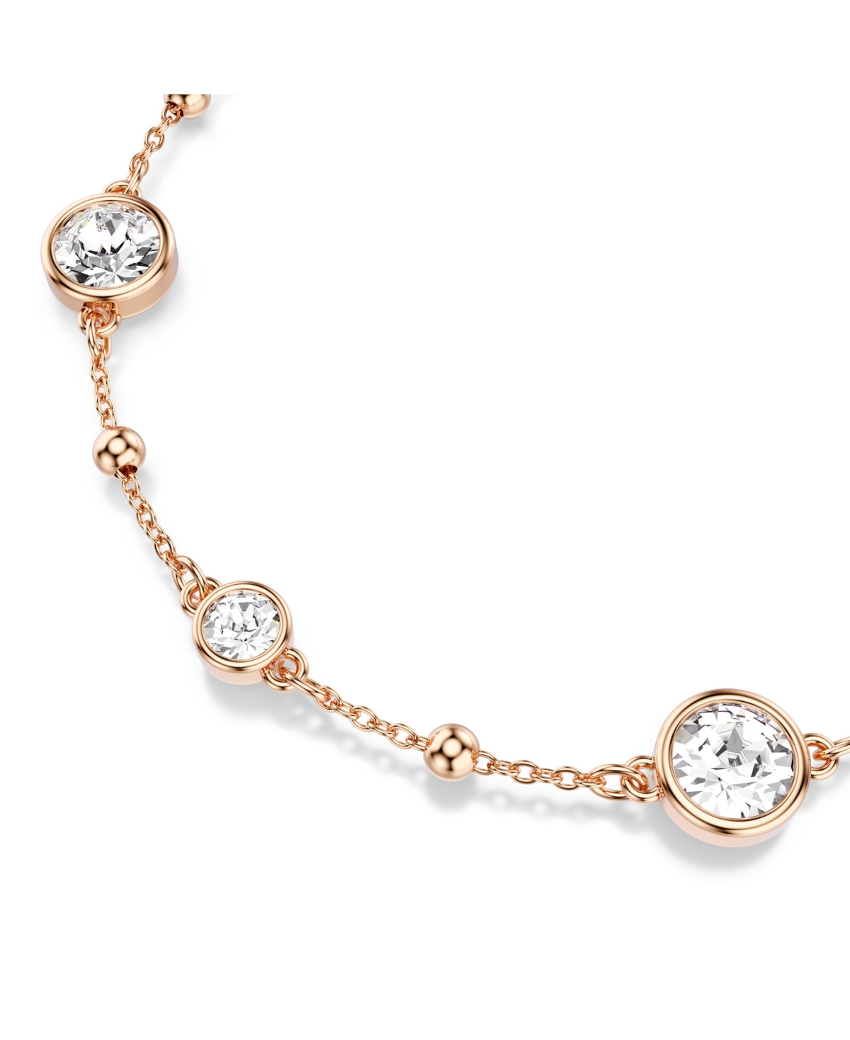 Swarovski Swaroski Imber Rose Gold-tone Plated Bracelet In Gold
