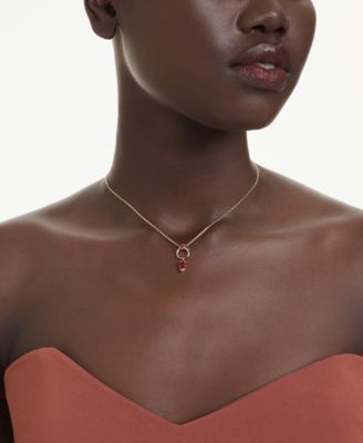 Mesmera Metal Tone Plated Pendant Necklace