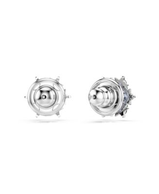 Magic  Rhodium Plated Stud Earrings