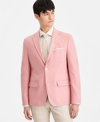 Men's Modern-Fit Linen Blend Blazer
