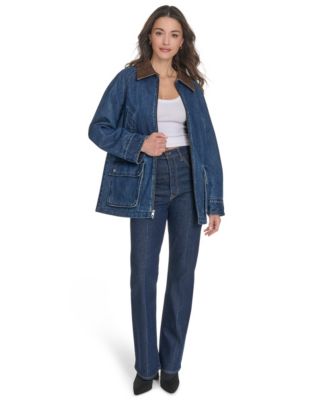 Women's Front Zipper Barn Jacket