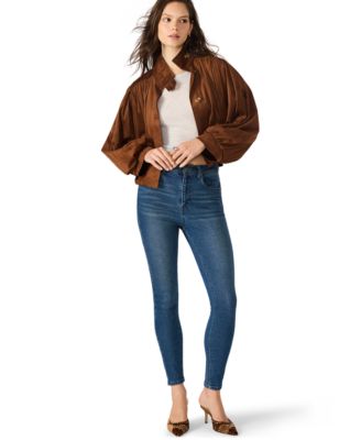 Women's&nbsp;Faux Suede Deirdra High Collar Jacket