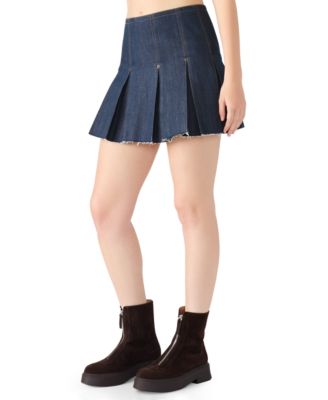 Women's Joan Pleat Detail Mini Skorts