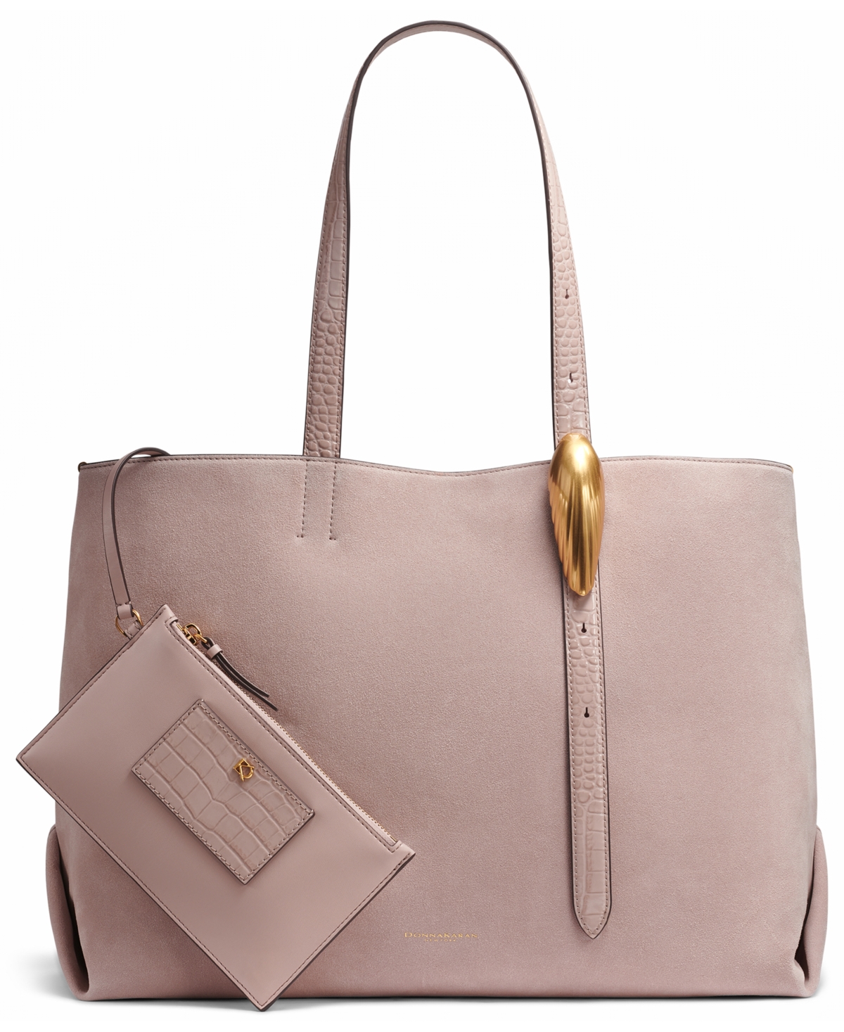 Donna Karan Women's Georgette Extra-large Tote Bag In Purple