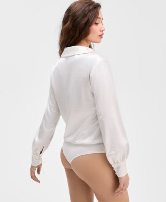 Women's Leah Satin Bodysuit