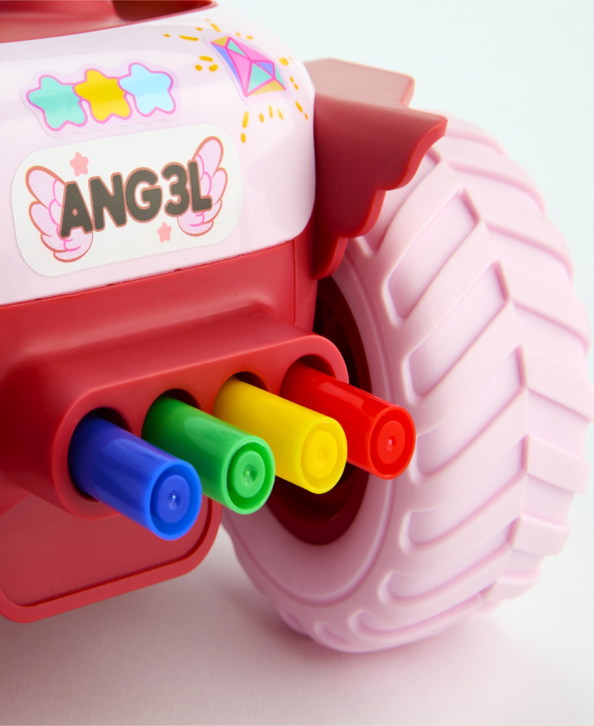Sharper Image Pixie Cruiser Doodle Customizable Remote-control Car In Pink