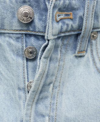 Women's Frayed Hem Denim Shorts