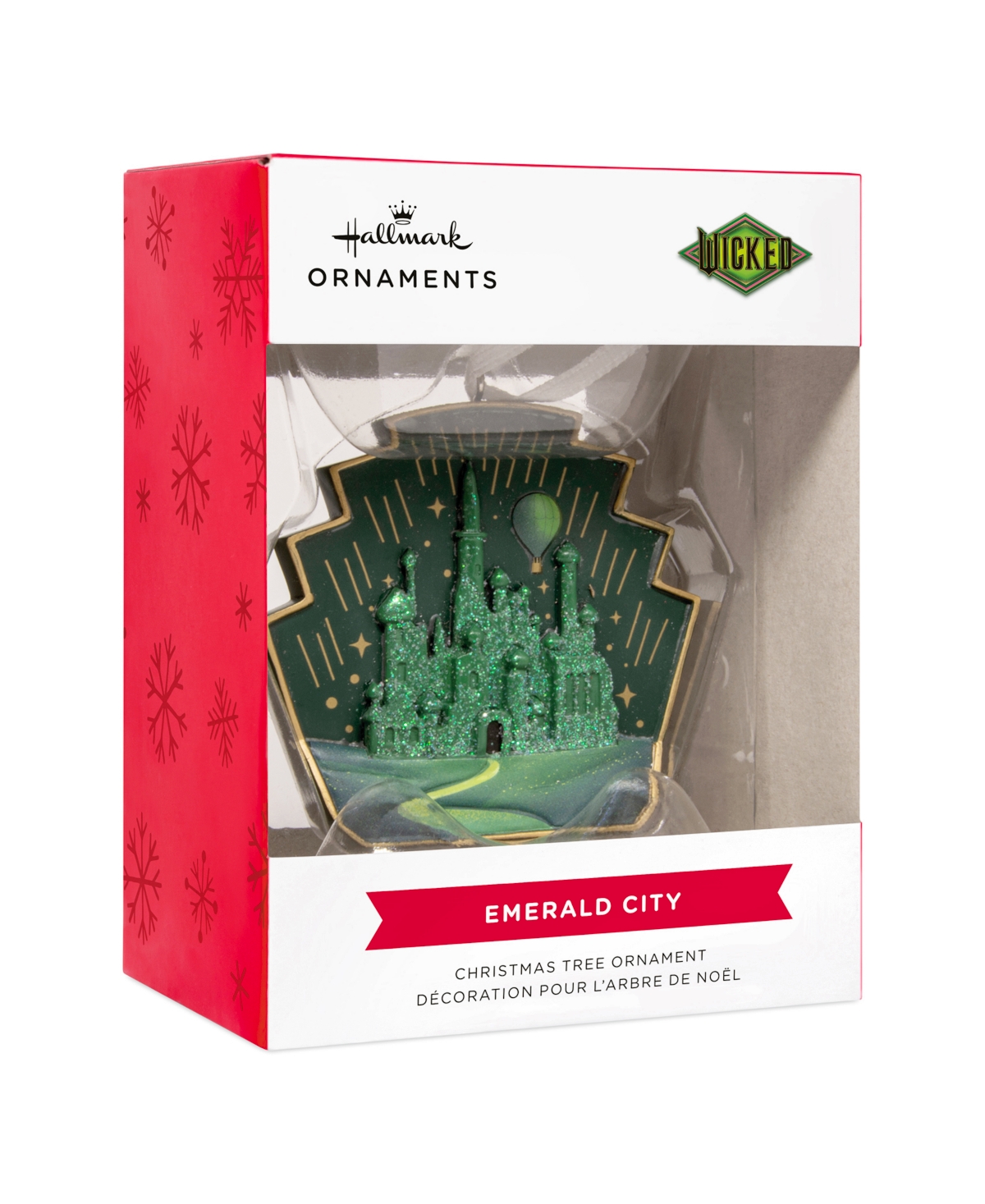 Hallmark Wicked Emerald City Christmas Tree Ornament In Multi