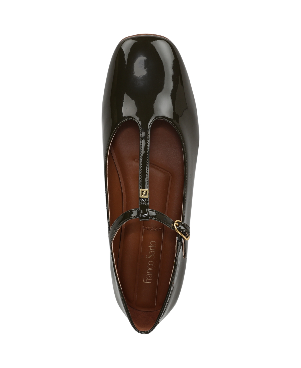 Franco Sarto Women's Marylee Round Toe Mary Jane Flats In Green
