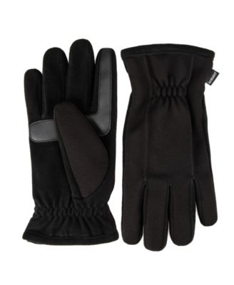 Isotoner Signature - Men's Tech Stretch Fleece Palm Gloves