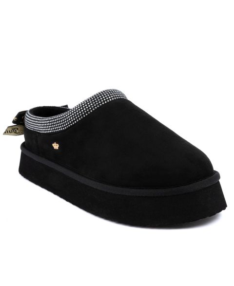 Женские сабо Juicy Couture Olyana Closed Toe Clog Slipper, цвет: Чёрный