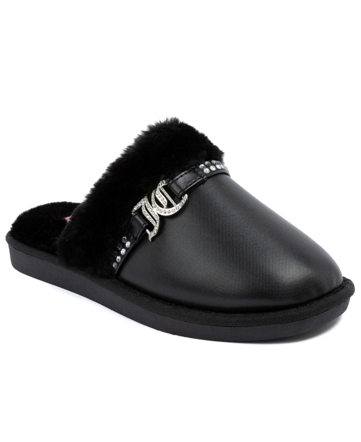 Juicy Couture Women's Kuffington Closed Toe Slipper In Animal Print