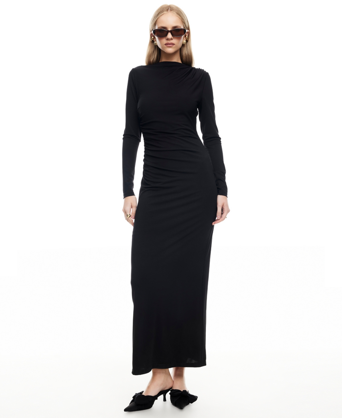 Lioness Women's Contour Maxi Pull-on Dress In Black