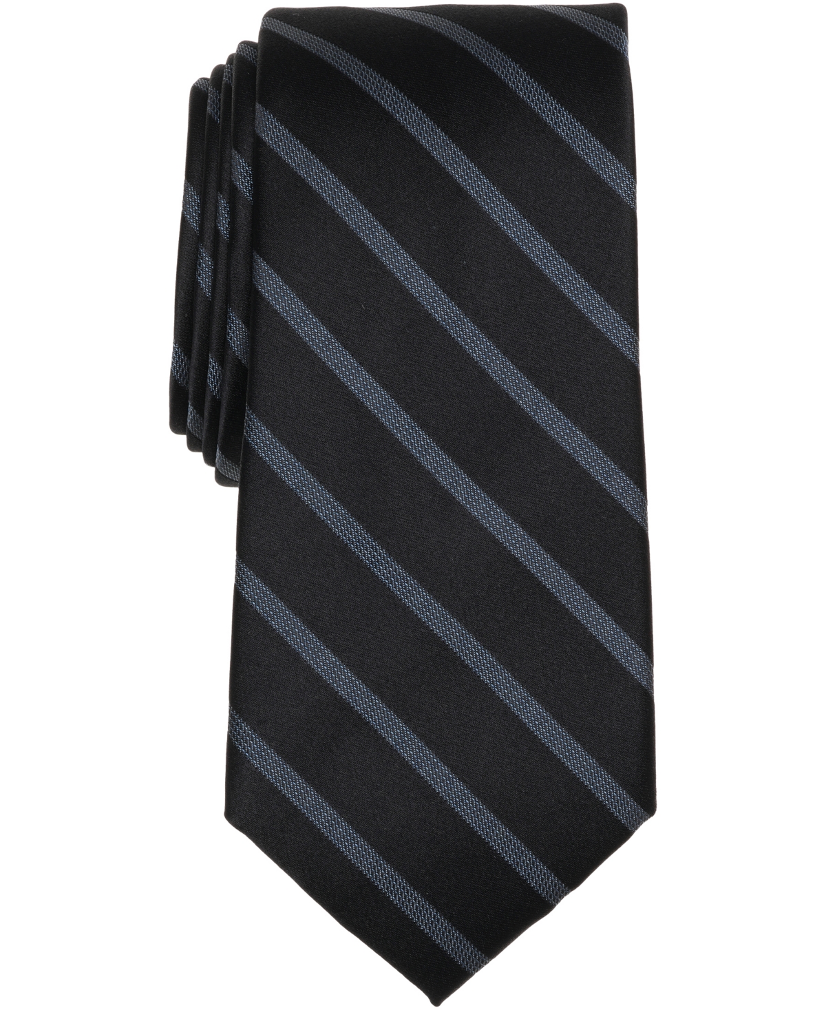 Michael Kors Men's Dakota Stripe Classic Tie In Black