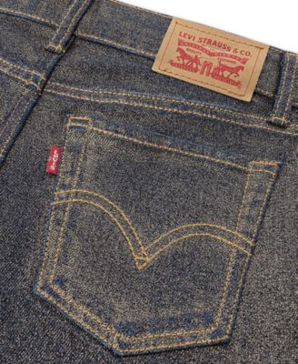 Big Girls Metallic Wide Leg Jeans