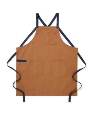 Cotton Crossback Apron 33"