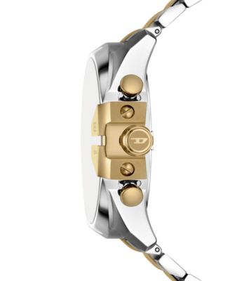 Men's Mega Chief Chronograph Gold-Tone Stainless Steel Watch, 51mm