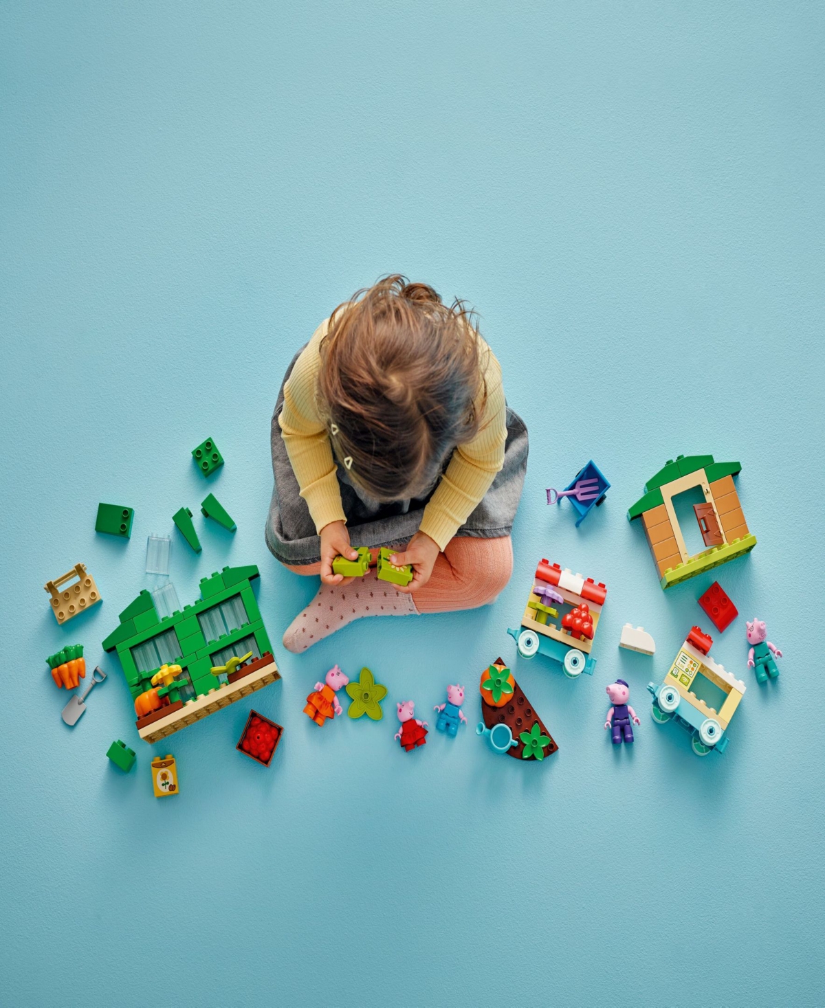 Lego Duplo Peppa Pig Garden And Greenhouse Building Set In Multi