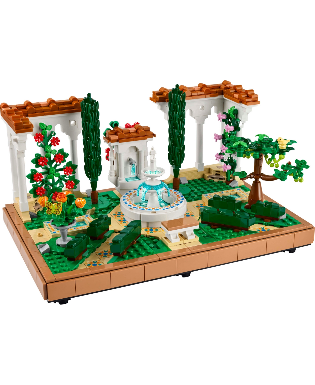 Lego Icons Fountain Garden Building Set In Multi