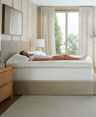 Graphite Memory Foam Luxury Mattress Topper, Twin