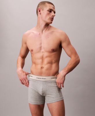 Men's 3-Pack Heritage Cotton Trunks
