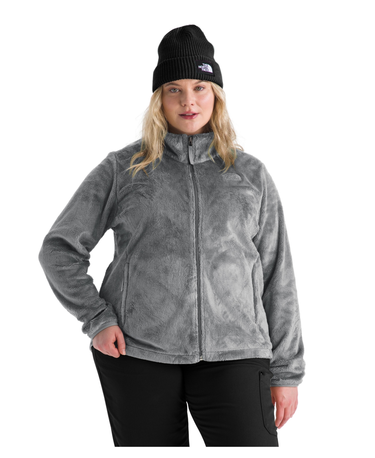 The North Face Women's Osito Fleece Jacket, Xs-3x In Gray