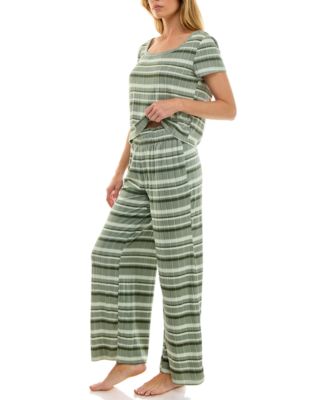 Women's 2-Piece Striped Sleepwear Set