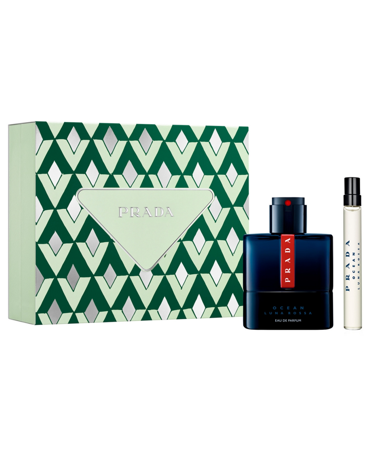 Prada Men's 2-pc. Luna Rossa Ocean Eau De Parfum Gift Set In Transparent
