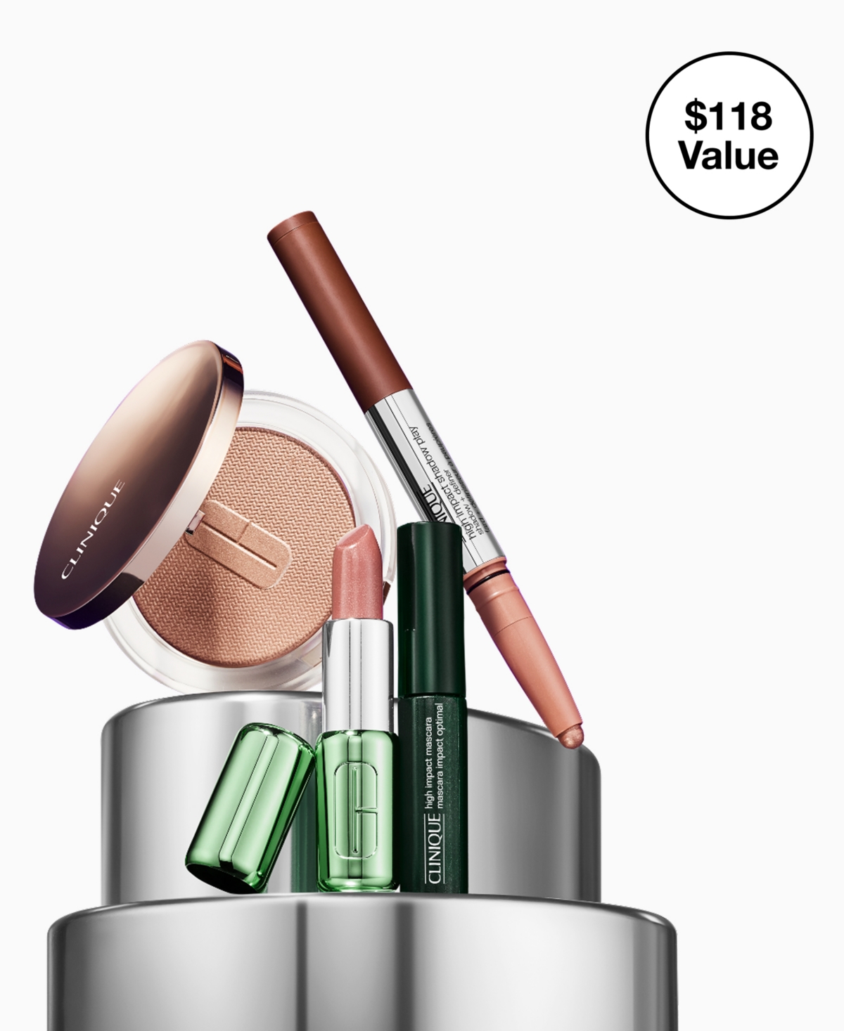 Clinique 4-pc. Full Face Forward Simply Radiant Makeup Gift Set In Transparent