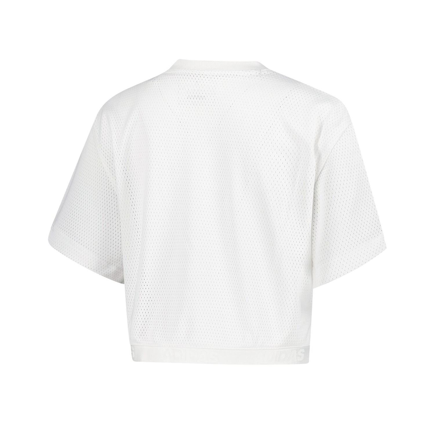 Women's White Mississippi State Bulldogs Primegreen V-Neck Cropped Jersey