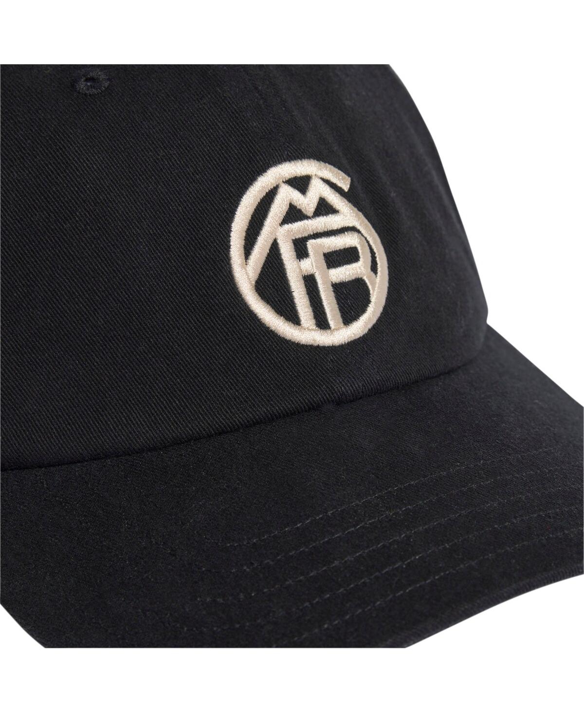 Adidas Originals Men's And Women's Black Bayern Munichâ Adjustable Dad Hat In Black