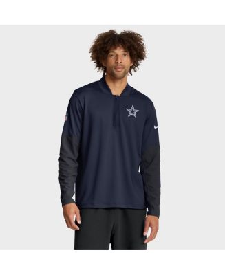 DALLAS COWBOYS 実使用ジャージ 44 Nike Men's Navy Dallas Cowboys Sideline Dri-FIT Half-Zip Pullover