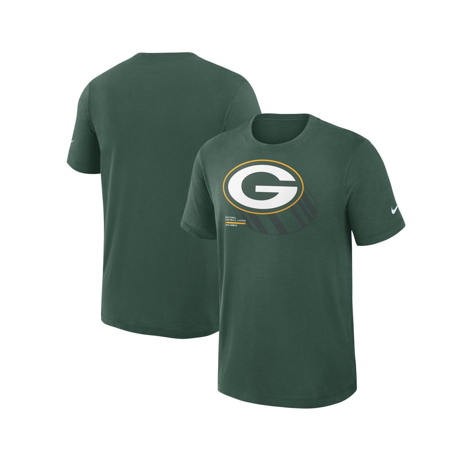 Men's Green Bay Packers Left End Run Slub Performance T-Shirt