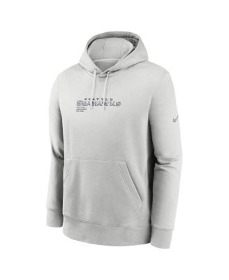 Men's Gray Seattle Seahawks Edge Pack French Terry Club Pullover Hoodie