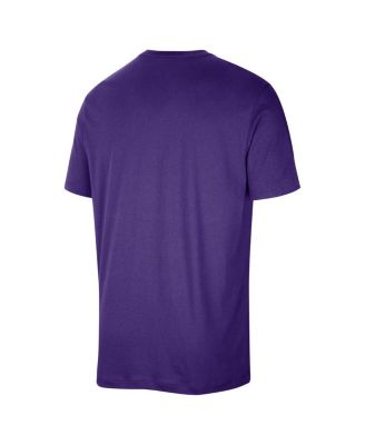 Men's Purple Los Angeles Lakers Authentic Practice T-Shirt
