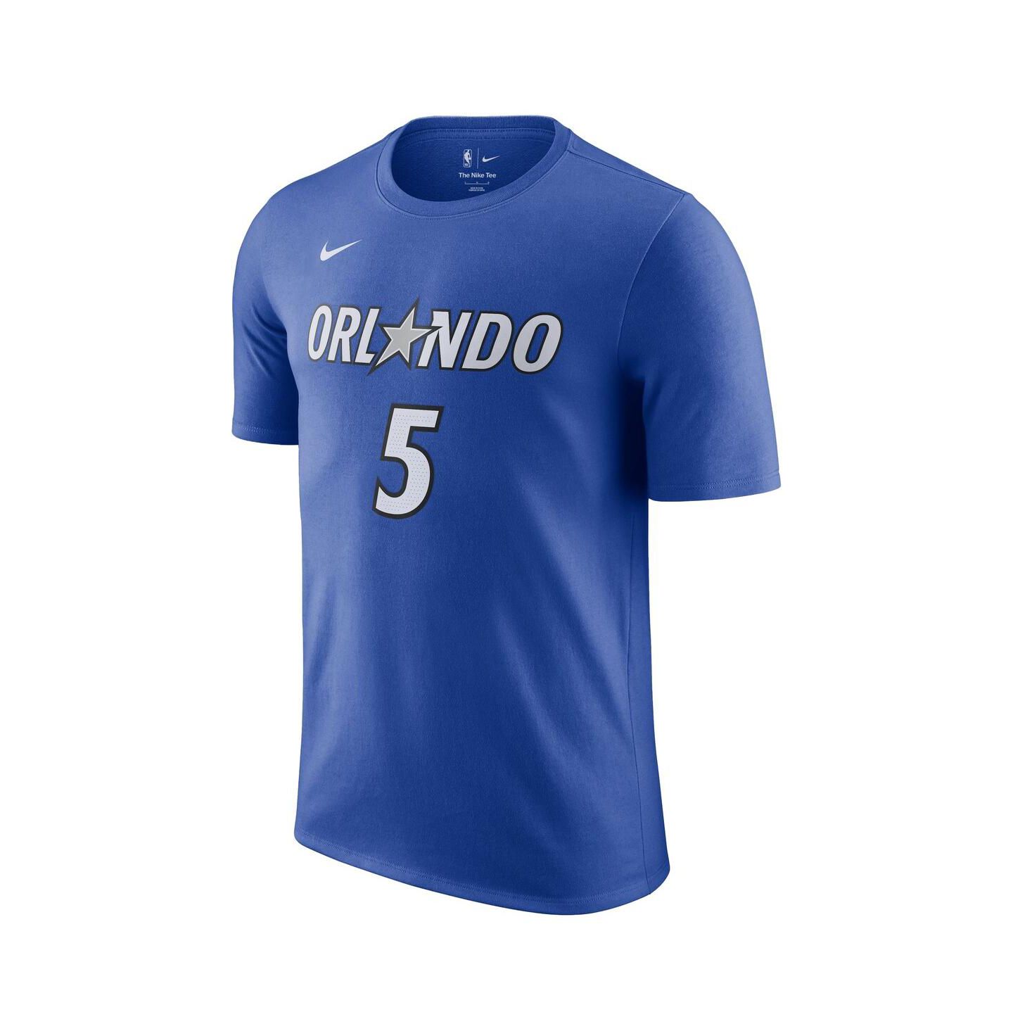 Мужская футболка Nike Paolo Banchero Blue Orlando Magic Icon Edition Name & Number — фото 2