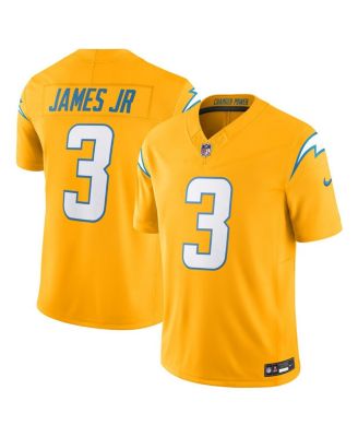 Nike - Men's Derwin James Jr. Gold Los Angeles Chargers Alternate Charger Power Vapor F.U.S.E. Limited Jersey
