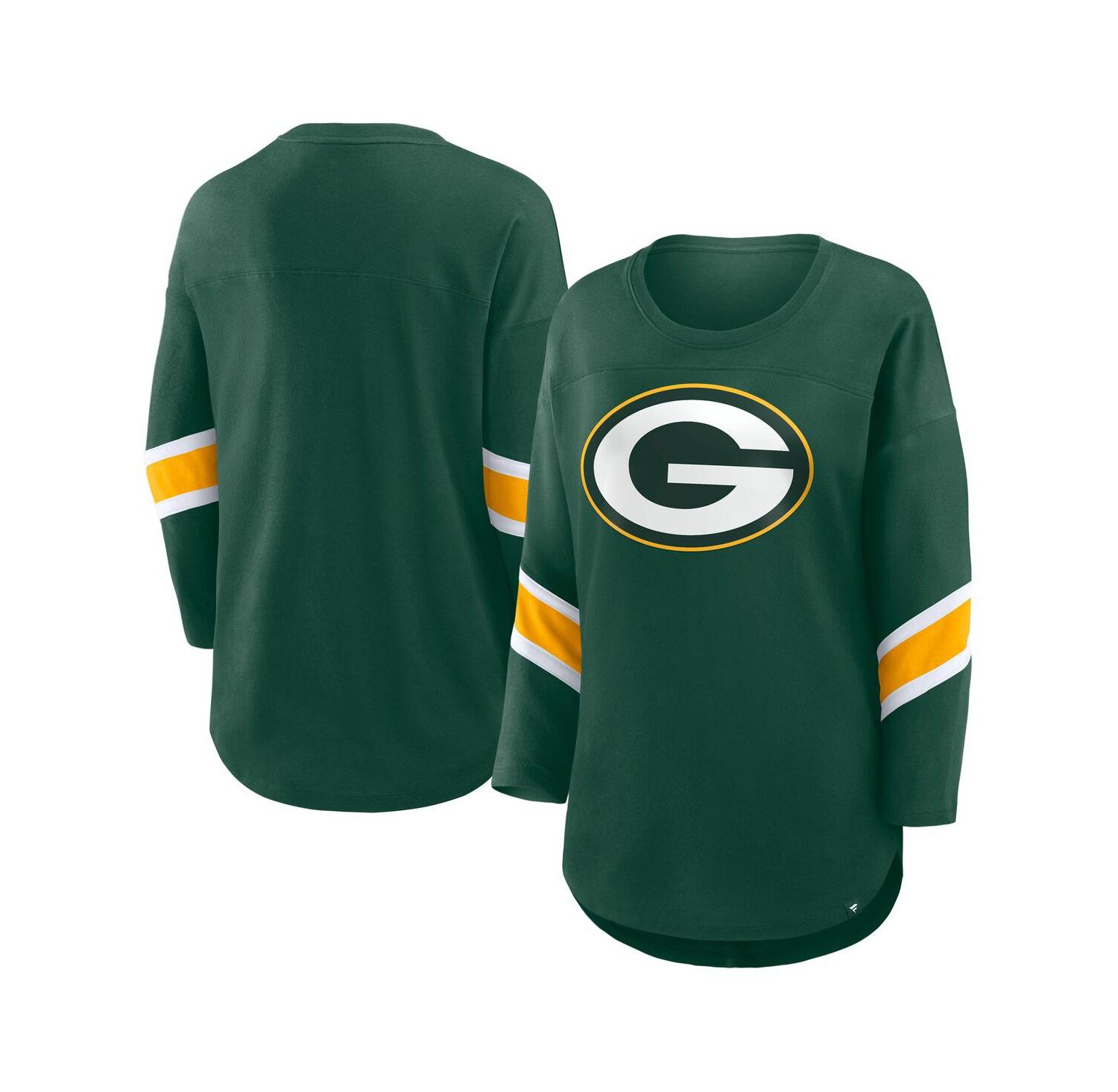 Women's Green Bay Packers Redzone 3/4-Sleeve T-Shirt