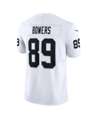 Men's Brock Bowers White Las Vegas Raiders Vapor F.U.S.E. Limited Jersey