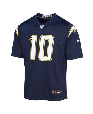 Big Boys and Girls Justin Herbert Navy Los Angeles Chargers Alternate Super Chargers Game Player Jersey