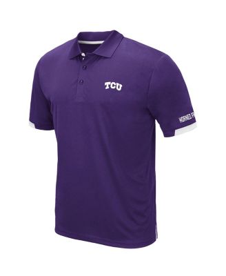 Men's Purple TCU Horned Frogs Santry Polo Shirt