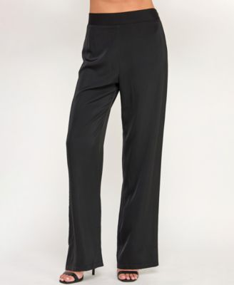Juniors' Pull-On Wide Leg Pants