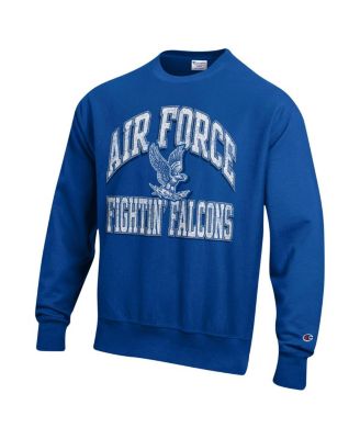 Men's Royal Air Force Falcons Vault Late Night Reverse Weave Pullover Sweatshirt
