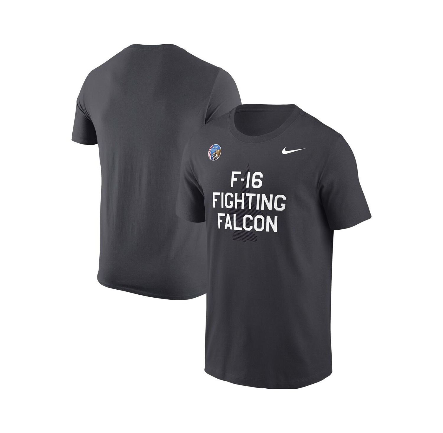 Men's Anthracite Air Force Falcons APLS Fighting Falcon Collection Rivalry T-Shirt