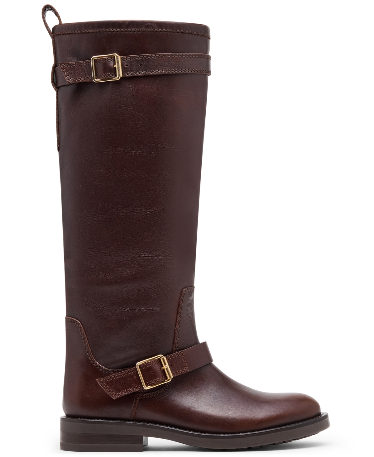 Steve Madden Women's Sady Knee High Riding Boots In Brown