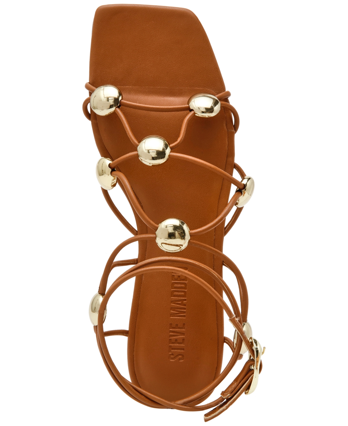 Steve Madden Women's Tides Studded Strappy Flat Sandals