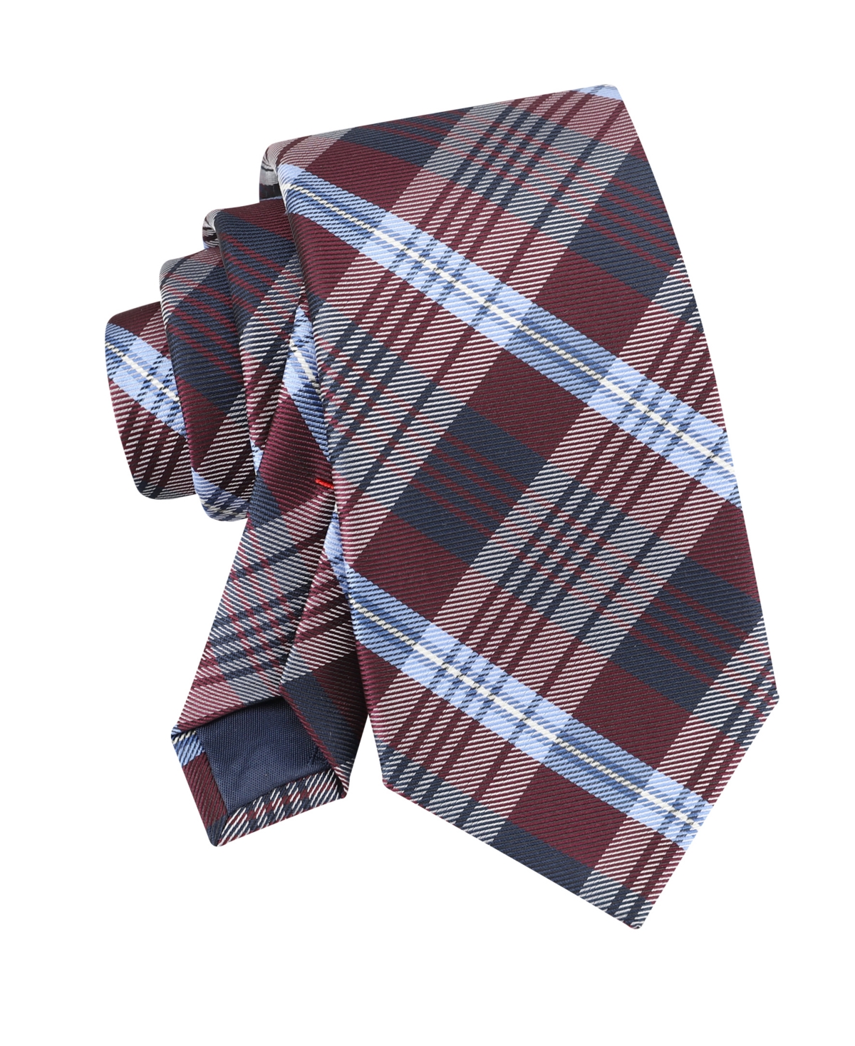 Tommy Hilfiger Men's Grayson Classic Plaid Tie In Brown