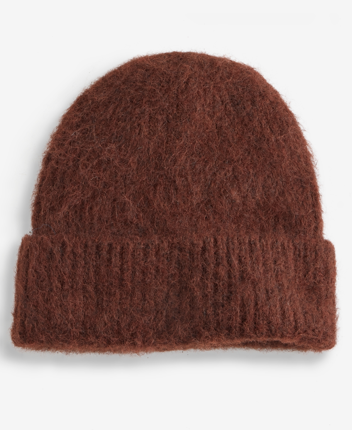 On 34th Solid Brushed Beanie, Macy's Exclusive In Brown