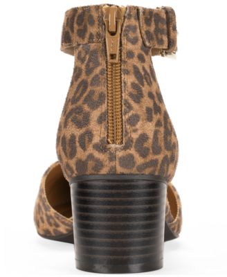 Women's Alinaa Two-Piece Block Heel Dress Pumps, Created for Macy's